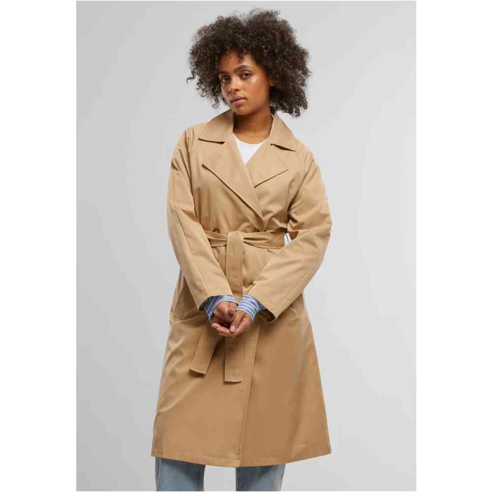 Urban Classics - Regular fit Trench coat - Beige